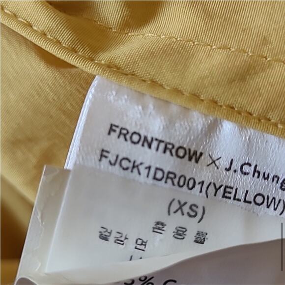 FrontRow x J. Chung Double String Coated Dress Jacket - Picture 7 of 8